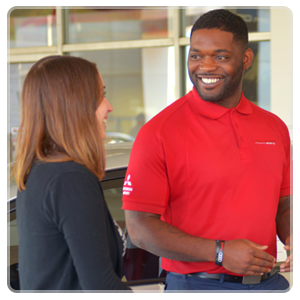 Bill Penney team meber helps a customer