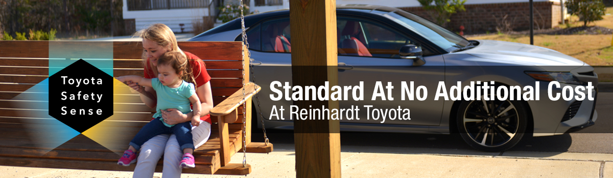 Toyota Safety Sense: Standard at No Additional Cost at Reinhardt Toyota