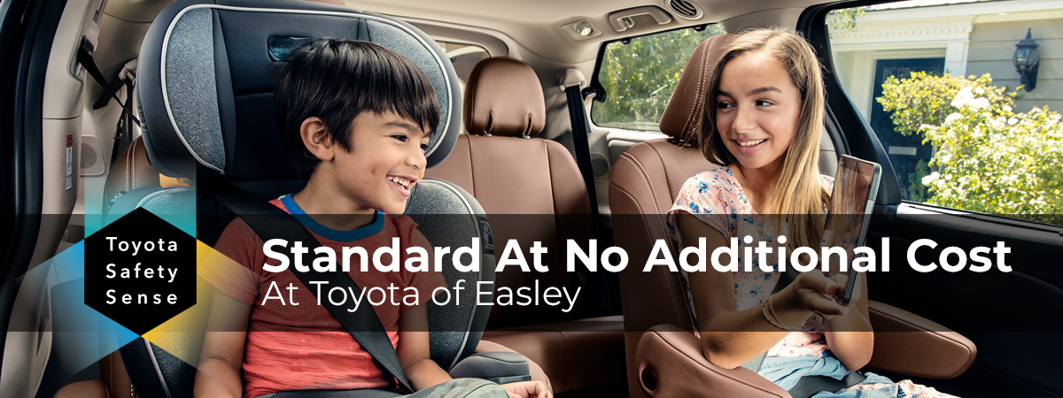 Toyota Safety Sense: Standard at No Additional Cost at Toyota of Easley