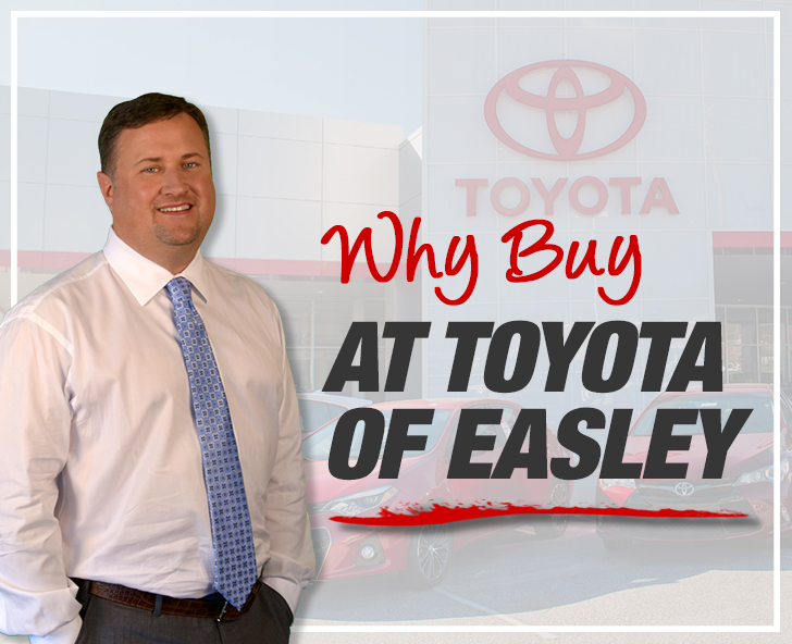 Why Buy at Toyota of Easley