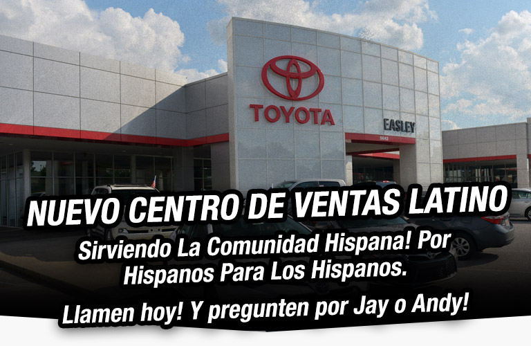 Nuevo Centro de Ventas Lation: Sirviendo La Comunidad! Por Hispanos Para Los Hispanos. Llamen hoy! Y pregunten por Jay o Andy!